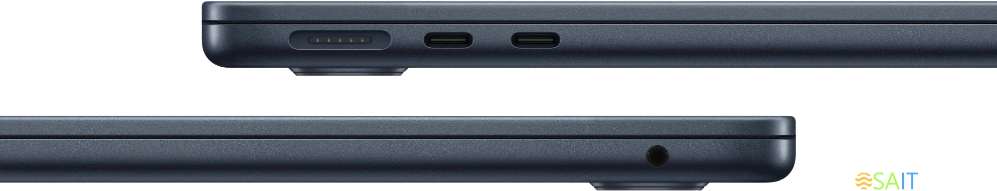 Ноутбук Apple MacBook Air A3240 M4 10 core 16Gb SSD512Gb/10 core GPU 13.6" Liquid Retina (2560x1664) macOS midnight WiFi BT Cam (MW133HN/A)