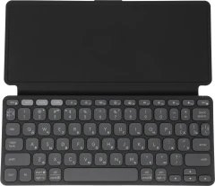 Клавиатура Logitech Keys-To-Go 2 графитовый/черный беспроводная BT slim Multimedia для ноутбука (920-012999)