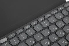 Клавиатура Logitech Keys-To-Go 2 графитовый/черный беспроводная BT slim Multimedia для ноутбука (920-012999)