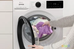 Стиральная машина Gorenje WNA84ACIS класс: A+++ загр.фронтальная макс.:8кг белый инвертер