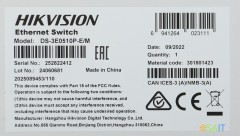 Коммутатор Hikvision DS-3E0510P-E/M 9x1Гбит/с 1SFP 8PoE 58W неуправляемый