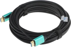 Кабель аудио-видео Cactus CS-HDMI-AOC-2.1-10 HDMI (m)/HDMI (m) 10м. позолоч.конт. черный