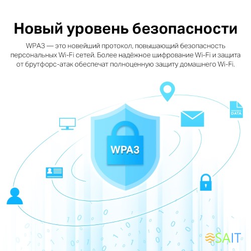 Сетевой адаптер Wi-Fi TP-Link ARCHER T3U NANO AC1300 USB 2.0