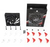 Вентилятор для корпуса Thermalright TL-B12 Extrem 120х120x25.6 черный 4-pin 40.5дБ (TL-B12-EXTREM) Ret