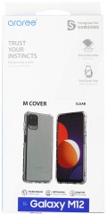 Чехол (клип-кейс) Samsung для Samsung Galaxy M12 araree M cover прозрачный (GP-FPM127KDATR)