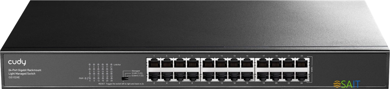 Коммутатор Cudy GS1024E (L2) 24x1Гбит/с настраиваемый