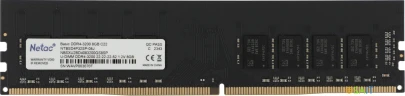 Память DDR4 8GB 3200MHz Netac NTBSD4P32SP-08J Basic RTL PC4-25600 CL22 DIMM 288-pin 1.2В single rank Ret