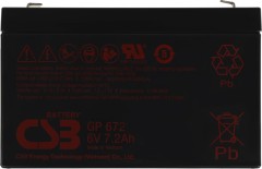 Батарея для ИБП CSB GP672 6В 7.2Ач