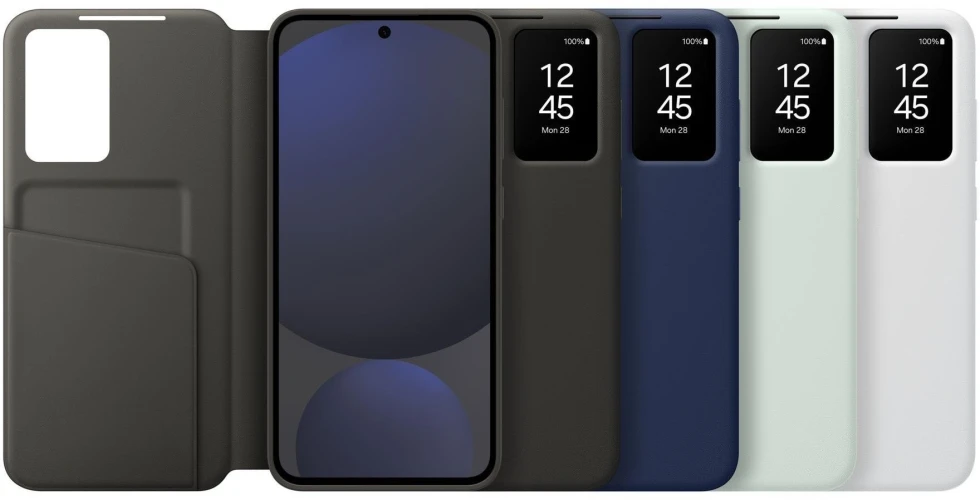 Чехол Samsung для Samsung Galaxy S24 FE Wallet Case синий (EF-ZS721CLEGRU)