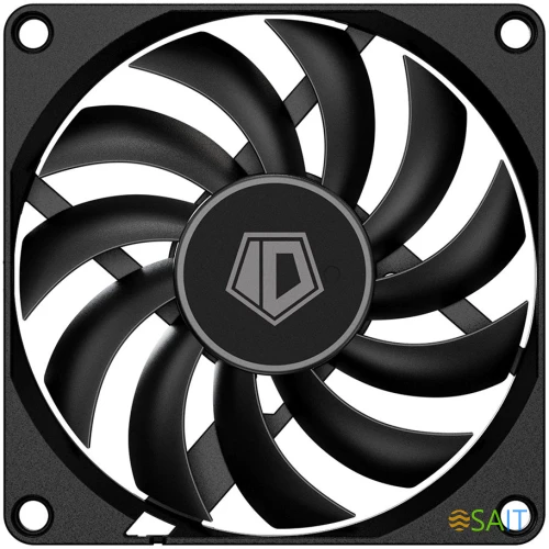 Вентилятор для корпуса ID-Cooling NO-8010-PWM 80х80x10 черный 4-pin 27.8дБ Ret