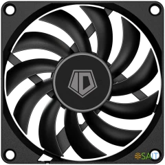 Вентилятор для корпуса ID-Cooling NO-8010-PWM 80х80x10 черный 4-pin 27.8дБ Ret