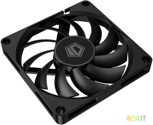 Вентилятор для корпуса ID-Cooling NO-8010-PWM 80х80x10 черный 4-pin 27.8дБ Ret