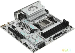 Материнская плата MSI B850M GAMING PLUS WIFI SocketAM5 AMD B850 4xDDR5 mATX AC`97 8ch(7.1) 5Gigabit RAID+HDMI+DP