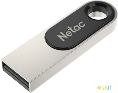 Флеш Диск Netac 32Gb U278 NT03U278N-032G-30PN USB3.0 серебристый/черный