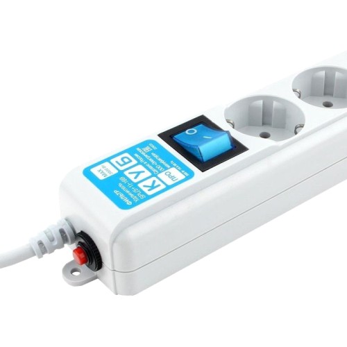 Фильтр-удлинитель Power Cube PRO, 5,0 м, LC контур, 16А/3,5кВт Power Cube SPL(5+1)-16B-P-5M