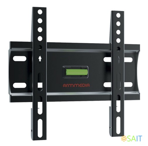 Кронштейн для телевизора Arm Media PLASMA-5 new черный 15"-47" макс.40кг настенный фиксированный