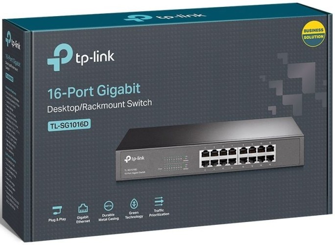 Коммутатор TP-Link TL-SG1016D