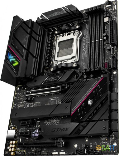 Материнская плата Asus ROG STRIX B650E-F GAMING WIFI SocketAM5 AMD B650 4xDDR5 ATX AC`97 8ch(7.1) 2.5Gg RAID+HDMI+DP