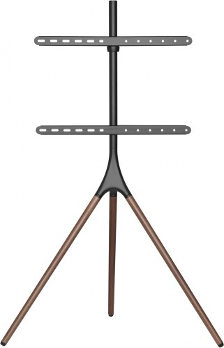 Подставка для телевизора Cactus CS-ST1246BKWN черный/орех 45"-65" макс.32кг напольный