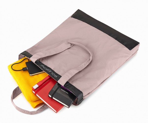 Сумка Moleskine JOURNEY PACKABLE TOTE (ET9JPTOD19) 6.5x40 0.109кг. полиамид розовый