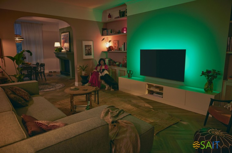 Телевизор LED Philips 65" 65PUS8519/60 Series 8 серый антрацит 4K Ultra HD 60Hz DVB-T DVB-T2 DVB-C DVB-S DVB-S2 USB WiFi Smart TV