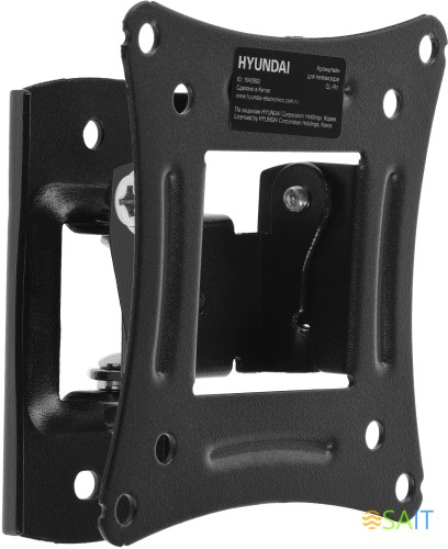 Кронштейн для телевизора Hyundai GL-R1 черный 20"-29" макс.15кг настенный поворот и наклон