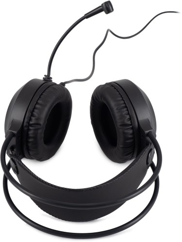 Наушники с микрофоном Оклик HS-L300G черный 2.2м мониторные оголовье (1796949)