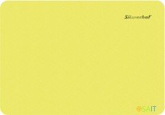 Доска для лепки Silwerhof 957006 Neon прямоугольная A5 пластик 1мм желтый