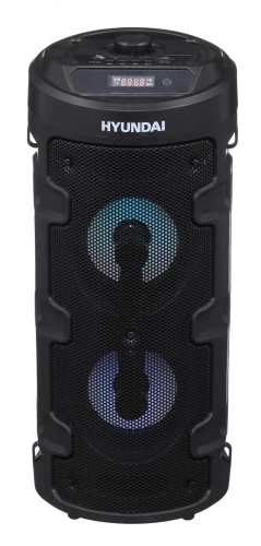 Минисистема Hyundai H-MC160 черный 50Вт FM USB BT SD/MMC