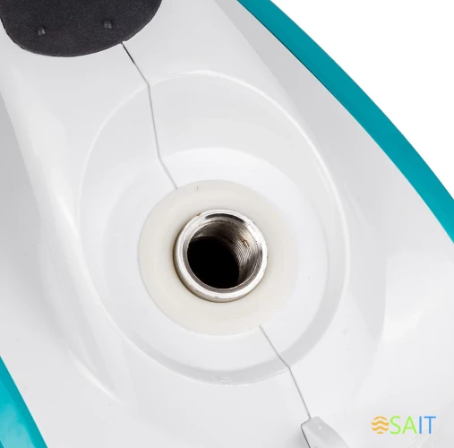 Пароочиститель напольный Kitfort КТ-914 1500Вт белый/голубой