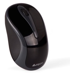 Мышь A4Tech G3-280A серый/черный оптическая 1200dpi беспров. USB 3but