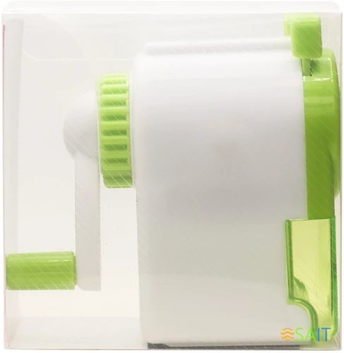 Точилка для карандашей механическая Silwerhof Color 1 отверстие зеленый