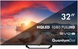 Телевизор QLED Haier 32" Smart TV S2 Pro Frameless черный FULL HD 60Hz DVB-T DVB-T2 DVB-C DVB-S DVB-S2 USB WiFi Smart TV (RUS)