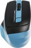 Клавиатура + мышь A4Tech Fstyler FG1035 клав:черный/синий мышь:черный/синий USB беспроводная Multimedia (FG1035 NAVY BLUE)