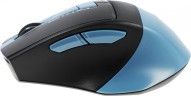 Клавиатура + мышь A4Tech Fstyler FG1035 клав:черный/синий мышь:черный/синий USB беспроводная Multimedia (FG1035 NAVY BLUE)