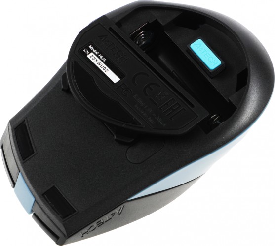 Клавиатура + мышь A4Tech Fstyler FG1035 клав:черный/синий мышь:черный/синий USB беспроводная Multimedia (FG1035 NAVY BLUE)