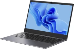Ноутбук Chuwi GemiBook Xpro N-series N100 8Gb SSD256Gb Intel UHD Graphics 14.1" IPS FHD (1920x1080) Windows 11 Home grey WiFi BT Cam 5000mAh (1746155)