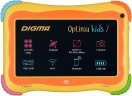 Планшет Digma Optima Kids 7 RK3126C (1.2) 4C RAM1Gb ROM16Gb 7" IPS 1024x600 Android 8.1 разноцветный 2Mpix 0.3Mpix BT WiFi microSD 128Gb 2500mAh