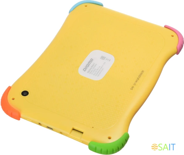 Планшет Digma Optima Kids 7 RK3126C (1.2) 4C RAM1Gb ROM16Gb 7" IPS 1024x600 Android 8.1 разноцветный 2Mpix 0.3Mpix BT WiFi microSD 128Gb 2500mAh