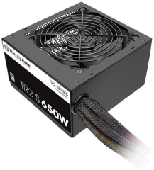Блок питания Thermaltake ATX 650W TR2 S V2 80+ white (20+4pin) APFC 120mm fan 5xSATA RTL