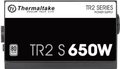 Блок питания Thermaltake ATX 650W TR2 S V2 80+ white (20+4pin) APFC 120mm fan 5xSATA RTL