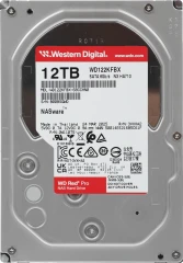 Жесткий диск WD SATA-III 12TB WD122KFBX NAS Red Pro (7200rpm) 512Mb 3.5"