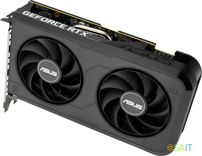 Видеокарта Asus PCI-E 4.0 DUAL-RTX5050-O8G NVIDIA GeForce RTX 5050 8Gb 128bit GDDR6 2647/28000 HDMIx1 DPx3 HDCP Ret