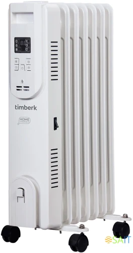 Радиатор масляный Timberk Home Intellect T-OR1507-F10E-WF 1500Вт белый