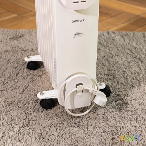 Радиатор масляный Timberk Home Intellect T-OR1507-F10E-WF 1500Вт белый