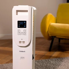 Радиатор масляный Timberk Home Intellect T-OR1507-F10E-WF 1500Вт белый