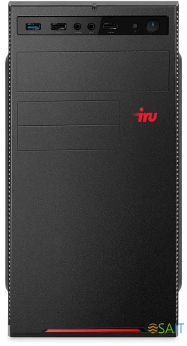 ПК IRU Home 310H6SE MT i3 12100 (3.3) 16Gb SSD256Gb UHDG 730 Free DOS GbitEth 400W черный (1994644)