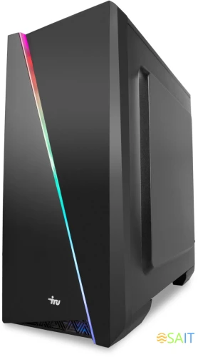 ПК IRU Game 310H6GE MT i5 12400F (2.5) 16Gb SSD512Gb RTX3060 12Gb Free DOS GbitEth 650W черный (2000612)