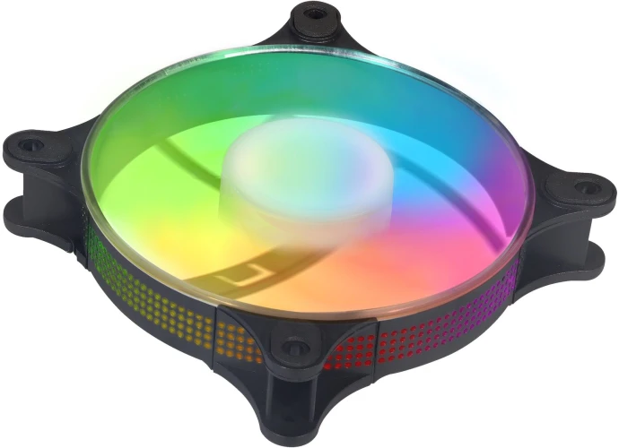 Вентилятор для корпуса GMNG GG-CF120ARGB4-PWMBK ARGB 120х120x25 черный 4-pin 26дБ Ret