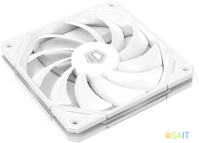 Вентилятор для корпуса ID-Cooling TF-12015-W 120х120x15 белый 4-pin 35дБ Ret